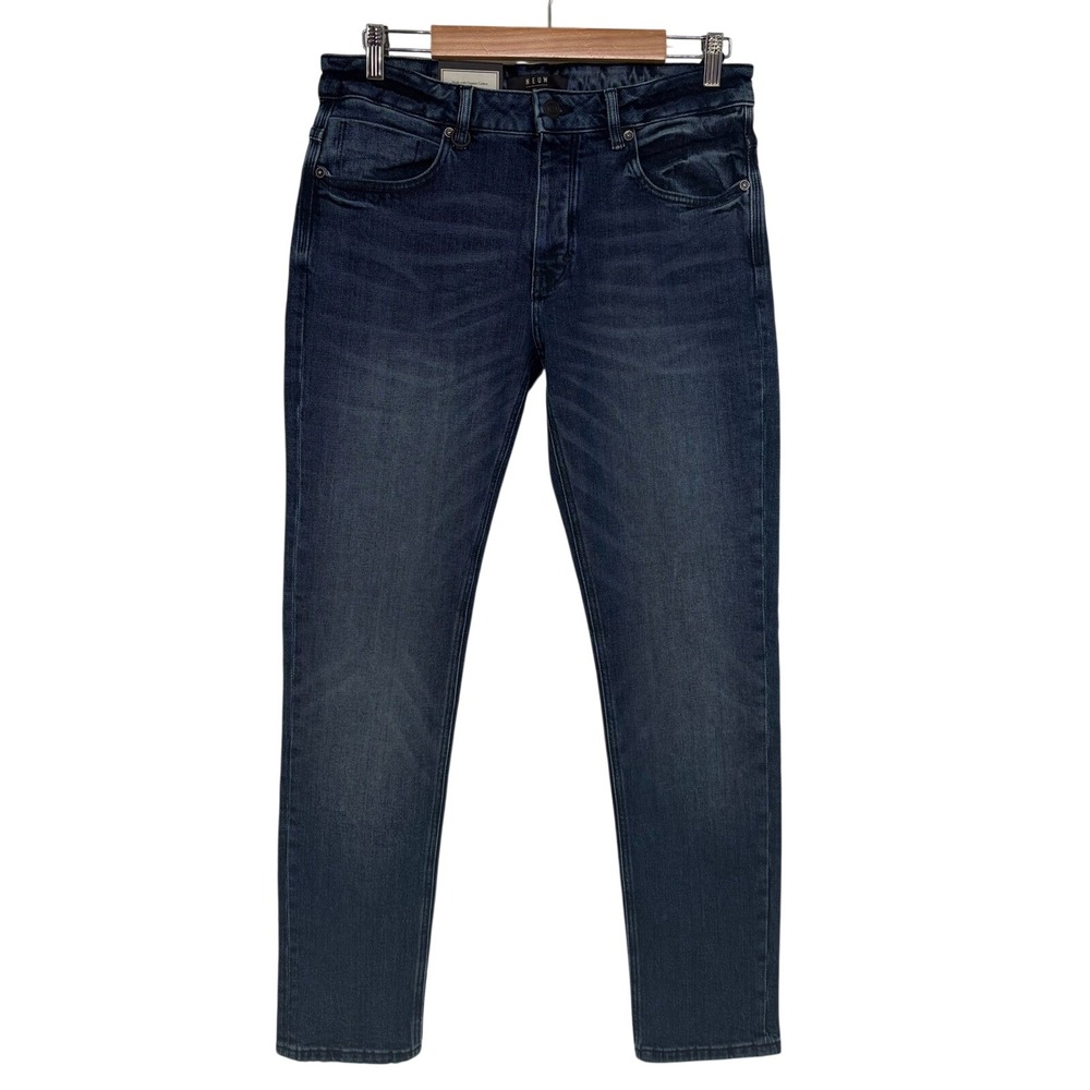 Neuw Lou Slim Jeans Mens 31x32 Dark Indigo Organic Cotton Denim Euro Skater
